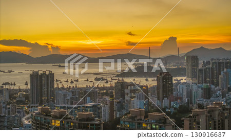 Sept 12 2025 Cityscape of Yau Tsim Mong District Hong Kong 130916687