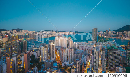 Sept 12 2025 Urban district view of Hung Hom Hong Kong 130916696