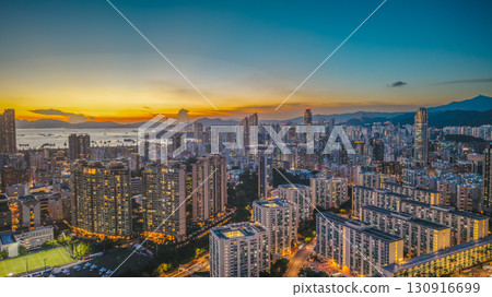 Sept 12 2025 Urban residential community of Ho Man Tin Hong Kong Sept 12 2025 Urban residential community of Ho Man Tin Hong Kong 130916699