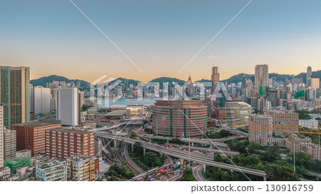 Sept 12 2025 Hung Hom Station transport hub in Hong Kong 130916759