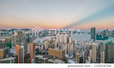 Sept 12 2025 Urban streets and buildings in To Kwa Wan 130916760