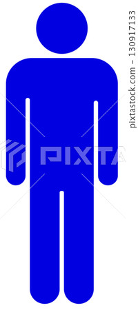Male pictogram vector illustration material 130917133