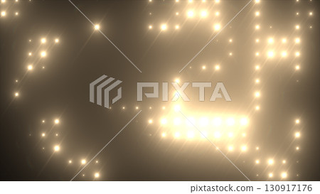 Abstract glowing golden disco wall with soft light dots and subtle illumination on dark background Abstract glowing golden disco wall with soft light dots and subtle illumination on dark background 130917176