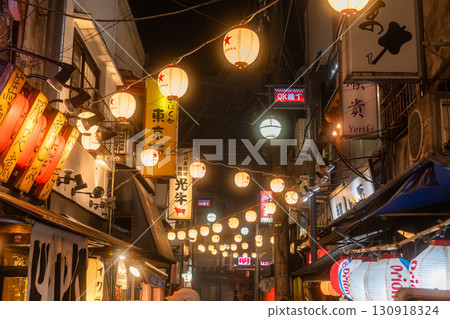 《Tokyo》A downtown area in front of Akabane Station, a nostalgic bar district 130918324