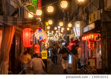 《Tokyo》A downtown area in front of Akabane Station, a nostalgic bar district 130918331