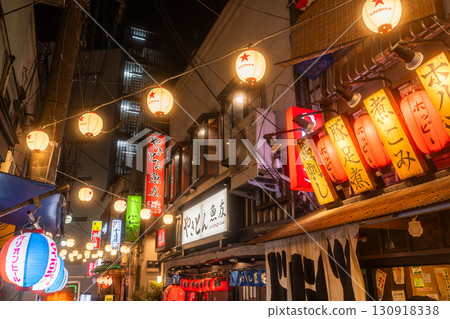 《Tokyo》A downtown area in front of Akabane Station, a nostalgic bar district 130918338