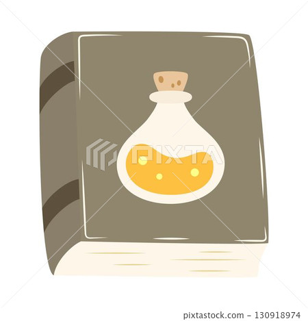 magic spell book isolated magic spell book isolated 130918974