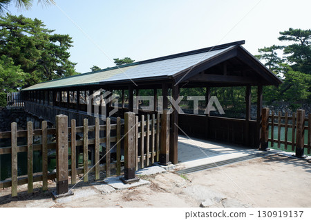 Sayabashi Bridge (Main enclosure side), Takamatsu Castle Ruins, Kagawa Prefecture 130919137