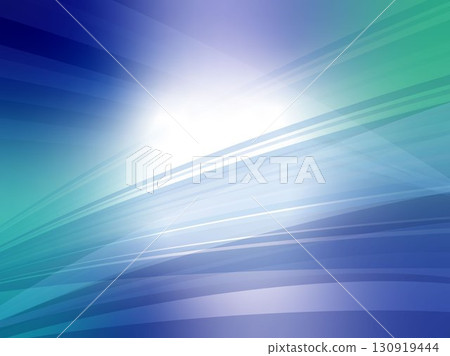 A beautiful abstract background with a futuristic blue wave pattern 130919444