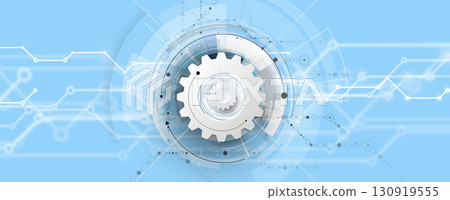 Technology and science innovation circle business background Technology and science innovation circle business background 130919555