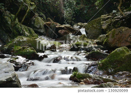 A small river and lots of rocks 130920099