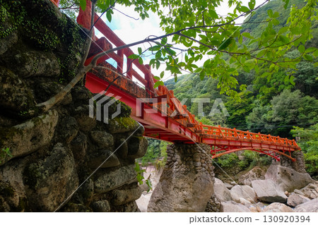 Kizetsukyo Gorge and Takimi Bridge, Tanabe City, Wakayama Prefecture 130920394