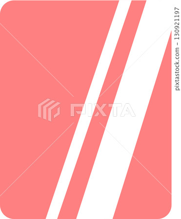 Simple red desk pad 130921197