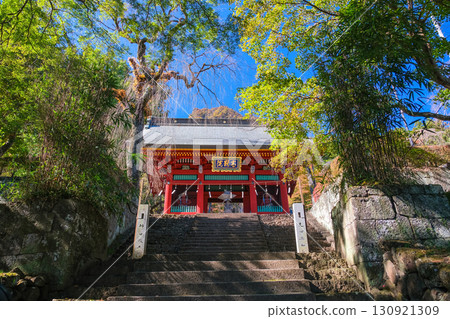 群馬縣富岡市妙義神社正門 130921309