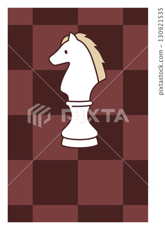 Year of the Horse New Year's card template 2026 (no text) 130921535