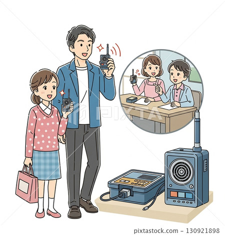 Disaster prevention tips for parents and children 130921898
