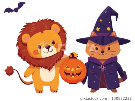Cute Halloween illustrations for seasonal events (for posters and flyers) Cute Halloween illustrations for seasonal events (for posters and flyers) 130922221