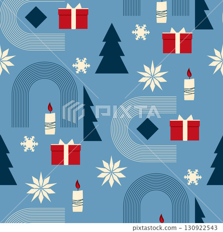 christmas seamless ornament 130922543