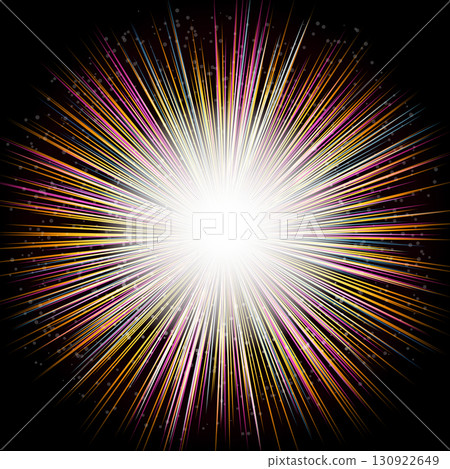 色彩鮮豔、華麗的背景，線條集中 130922649