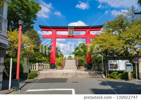 東京江東區龜戶天神社的鳥居 東京江東區龜戶天神社的鳥居 130922747