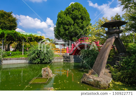 東京江東區龜戶天神社和真嗣池 東京江東區龜戶天神社和真嗣池 130922771