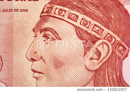 Lempira a closeup portrait from Honduran money Lempira a closeup portrait from Honduran money 130922957