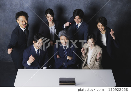 People looking at computers People looking at computers 130922968