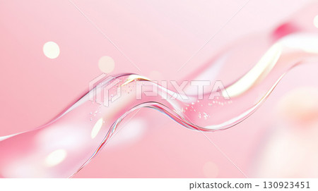 Pink fluid wave on pastel gradient background for abstract design Pink fluid wave on pastel gradient background for abstract design 130923451