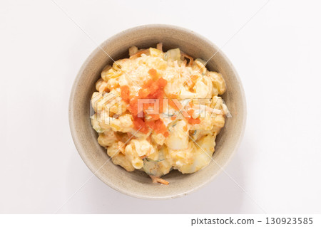 Mentaiko Macaroni Salad 130923585