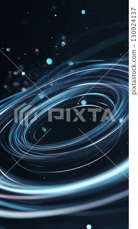 Cosmic space swirl with blue tech theme in vertical format, suitable for background Cosmic space swirl with blue tech theme in vertical format, suitable for background 130924137