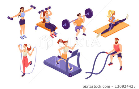 Explore a variety of dynamic fitness activities and exercises that promote a healthier lifestyle 130924423