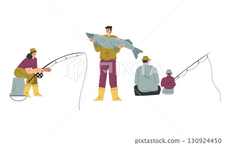 Enjoying memorable Fishing Adventures with both Family and Friends in the great outdoors 130924450