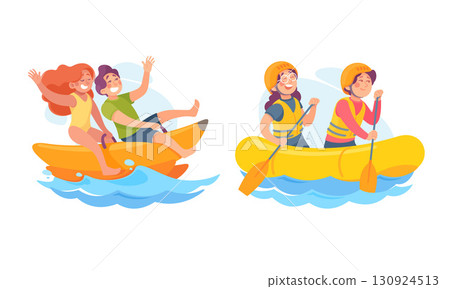 Enjoy Exciting Fun Water Sports Adventures Together with Your Friends and Family 130924513