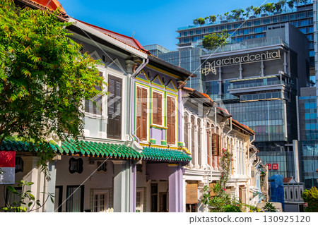 Emerald Hill, Singapore, lined with Peranakan-style buildings Emerald Hill, Singapore, lined with Peranakan-style buildings 130925120