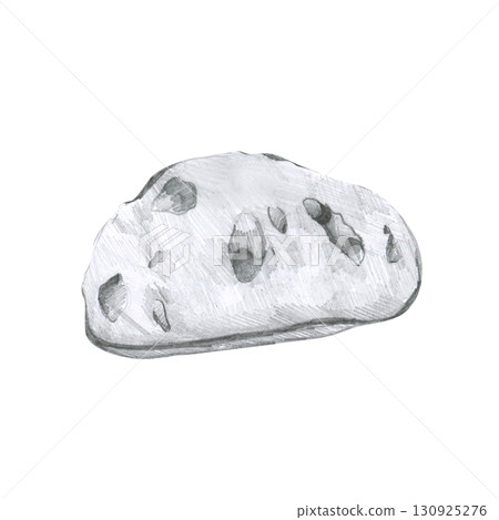 Slice of fresh bread graphics illustration. Hand drawn black and white loaf piece, pastry and bakery food clipart. Pencil drawing for shop, cafe ,restaurant menu,card,wallpaper design Slice of fresh bread graphics illustration. Hand drawn black and white loaf piece, pastry and bakery food clipart. Pencil drawing for shop, cafe ,restaurant menu,card,wallpaper design 130925276