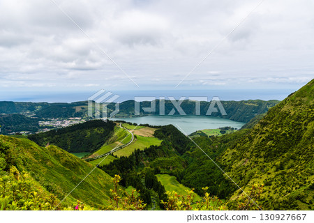 Sao Miguel Island Scenic Landscape 130927667