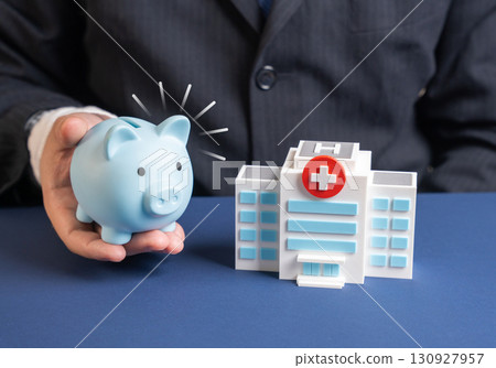 Health insurance and savings. Concept of financial protection, medical expenses, treatment coverage, and family safety. Useful for banking, healthcare policy, and insurance promotion. Health insurance and savings. Concept of financial protection, medical expenses, treatment coverage, and family safety. Useful for banking, healthcare policy, and insurance promotion. 130927957