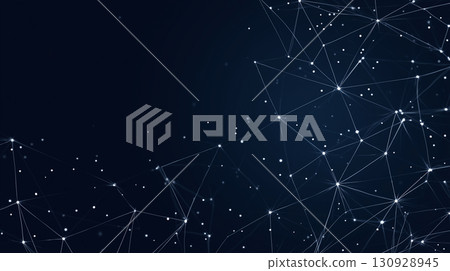 A simple background of constellations in the night sky 130928945