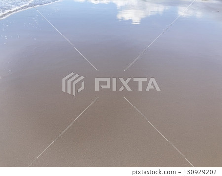Sky reflected on the beach Sky reflected on the beach 130929202