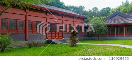 Chinese classical architecture, panoramic view Chinese classical architecture, panoramic view 130929463