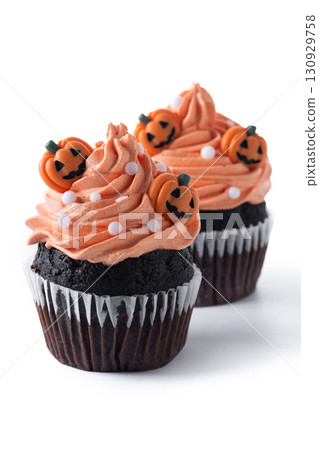 Halloween cupcakes with Halloween sprinkles Halloween cupcakes with Halloween sprinkles 130929758