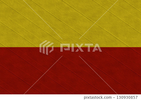 The official flag of the capital of the Czech Republic, Prague, on wood texture. Conceptual collage. Illustration The official flag of the capital of the Czech Republic, Prague, on wood texture. Conceptual collage. Illustration 130930857