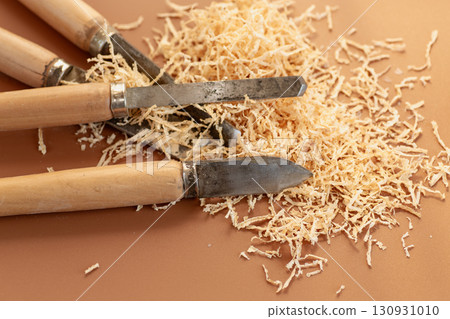 Handmade carpentry tool on background Handmade carpentry tool on background 130931010