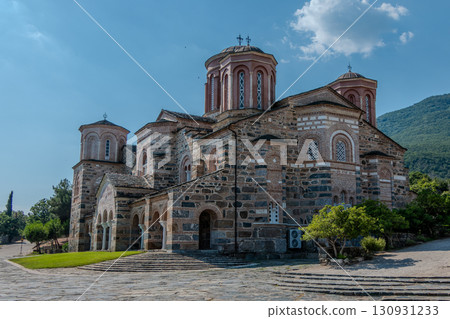 Greece, Monastery of Timios Prodromos in Akritochori near Lake Kerkini Greece, Monastery of Timios Prodromos in Akritochori near Lake Kerkini 130931233