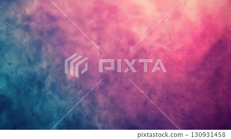 vibrant pink and blue textured backdrop blending soft hues and subtle brushstrokes for a dreamy abstract look copyspace concept of design, art, marketing 130931458