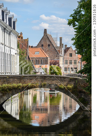 Historical Old Town and UNESCO World Culture Heritage site of Bruges in West Flanders, Belgium Historical Old Town and UNESCO World Culture Heritage site of Bruges in West Flanders, Belgium 130931616