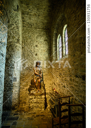 Interior of the Basilica of the Holy Blood, Catholic basilica housing a relic of the Holy Blood of Christ in Bruges, Belgium Interior of the Basilica of the Holy Blood, Catholic basilica housing a relic of the Holy Blood of Christ in Bruges, Belgium 130931756