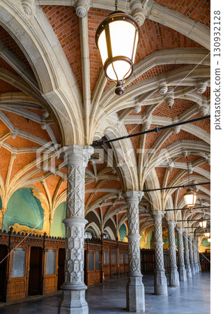 Bourse at Antwerp, first commodity exchange in the world, today a multipurpose venue, in Antwerp, Flanders, Belgium Bourse at Antwerp, first commodity exchange in the world, today a multipurpose venue, in Antwerp, Flanders, Belgium 130932128