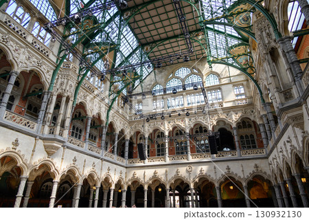 Bourse at Antwerp, first commodity exchange in the world, today a multipurpose venue, in Antwerp, Flanders, Belgium Bourse at Antwerp, first commodity exchange in the world, today a multipurpose venue, in Antwerp, Flanders, Belgium 130932130