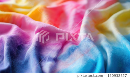 Colorful Intricate Tie-Dye Patterns Background 130932857